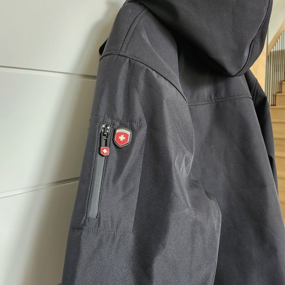 Black Softshell Jacket - Picture 4 of 5